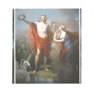 apollo & the muses notepad
