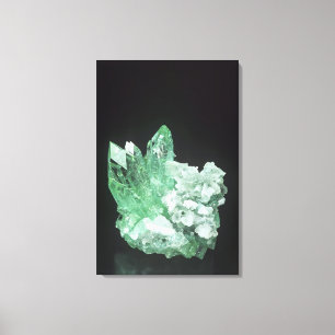 Apophyllite crystals with Stilbite, Jalgaon, Mahar Canvas Print