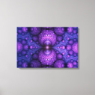 Apophysis Fractal - Atoms Fusion Canvas Print