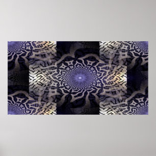 APOPHYSIS fractal decor   black violet