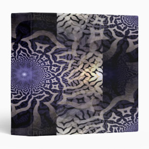 APOPHYSIS fractal decor black violet Binder