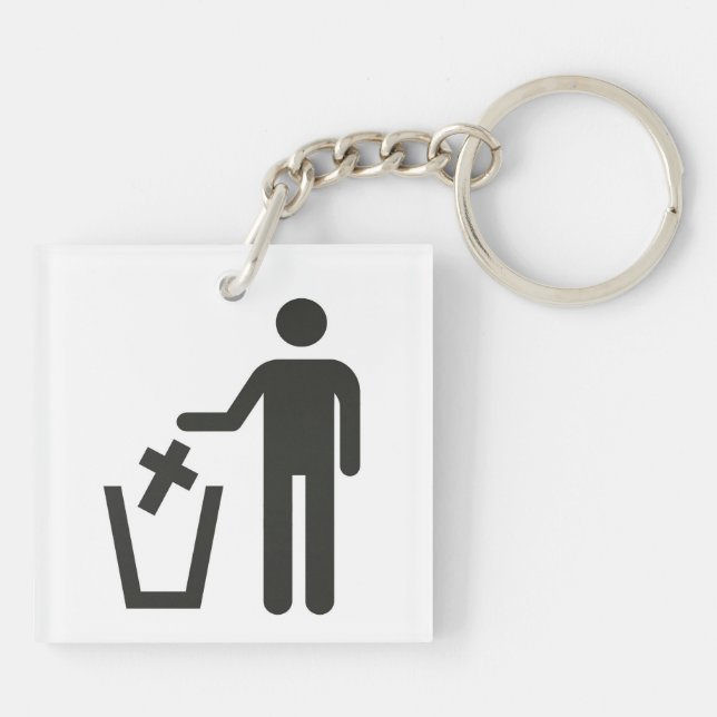 Apostasy Keychain (Back)