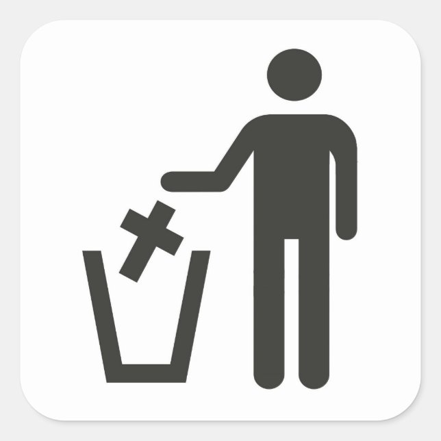 Apostasy Square Sticker (Front)