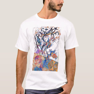 Apostate Colourful Free Doodle Drawing T-Shirt