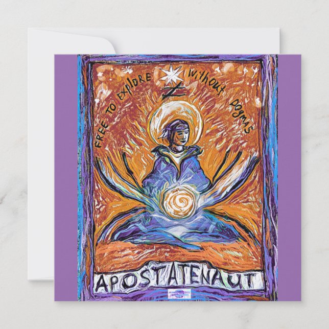 Apostatenaut - explore without dogmas (Front)