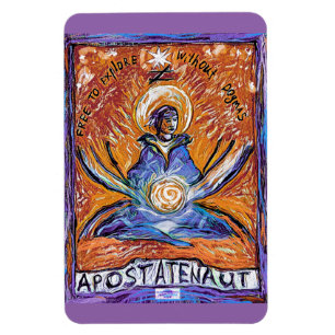 Apostatenaut - explore without dogmas magnet