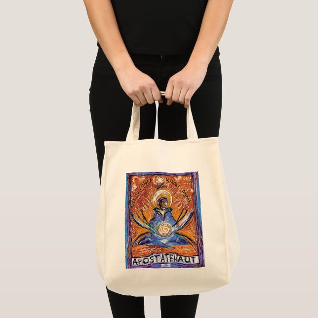 Apostatenaut - explore without dogmas tote bag (Front (Product))