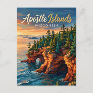 Apostle Islands National Lakeshore USA Postcard