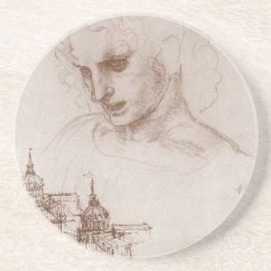 Apostle Jacobus Sforza Castle, Leonardo da Vinci Coaster