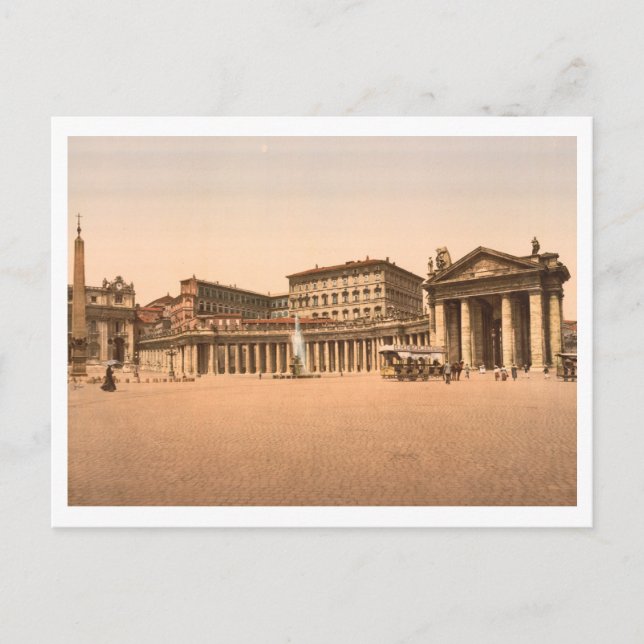 Apostolic Palace, Vatican City Postcard (Front)