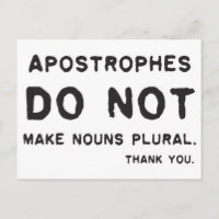Apostrophe usage