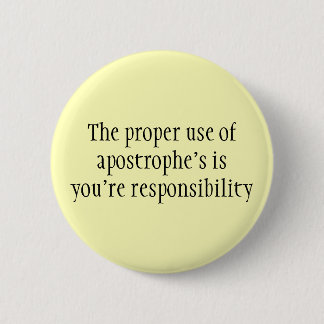 Apostrophe's Button