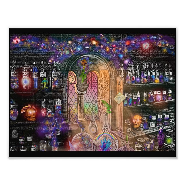 Apothecaire mystique - Impression d'art (Devant)