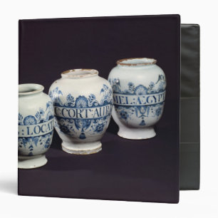 Apothecaries' drug jars, c.1740 binder