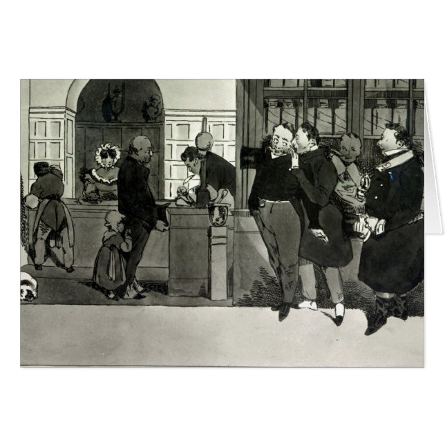 Apothecary, engraved by Delpech (Front Horizontal)