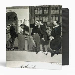 Apothecary, engraved by Delpech Binder