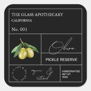 Apothecary Étiquette