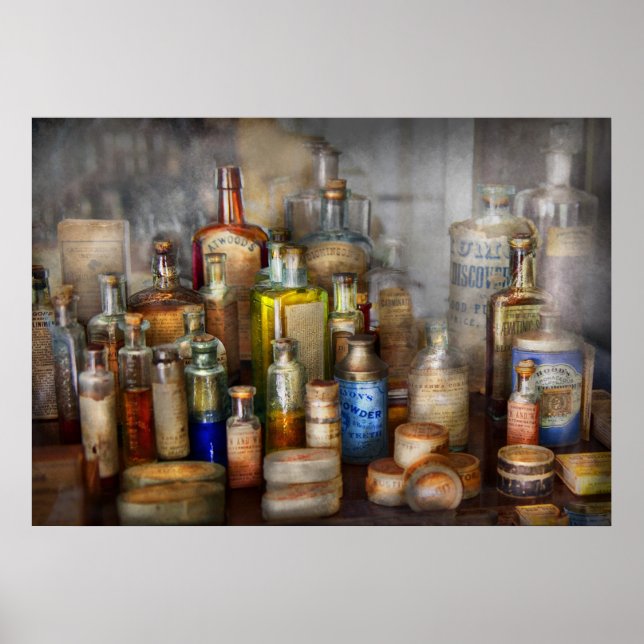 Apothecary - For all your Aches & Pains Poster (Front)