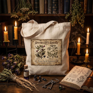 Apothecary Garden Poison Nightshade Tote Bag