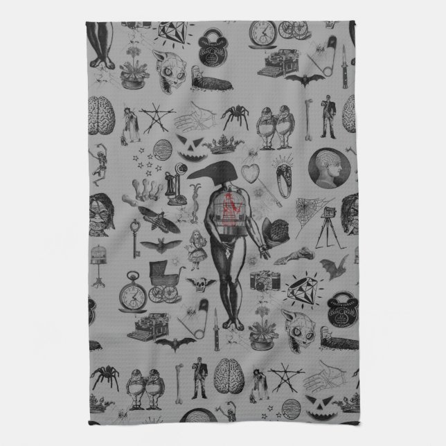 Apothecary Kitchen Towel (Vertical)