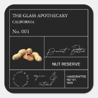 Apothecary Peanut Label