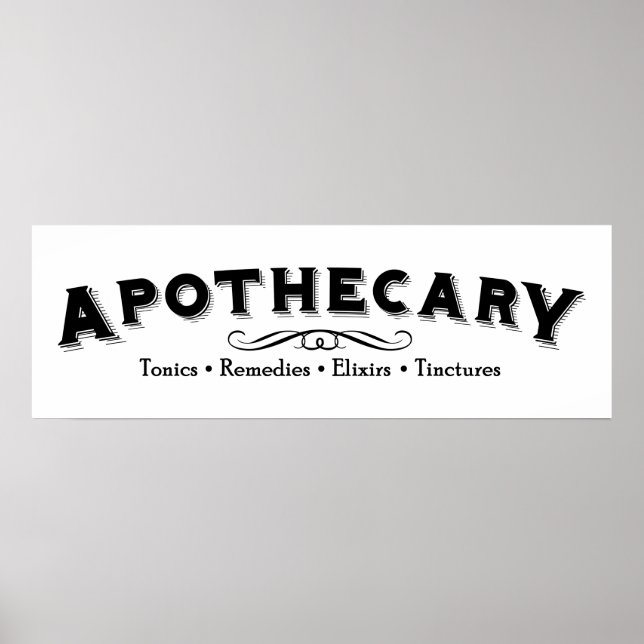 Apothecary Poster (Front)