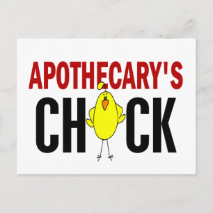 Apothecary’s Chick Postcard