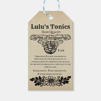 Apothecary Tag