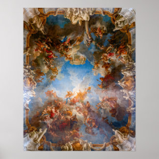 Apotheosis of Hercules in Chateau de Versailles Poster