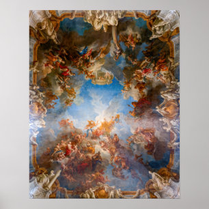 Apotheosis of Hercules in Chateau de Versailles Poster