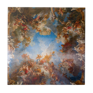 Apotheosis of Hercules in Chateau de Versailles Tile