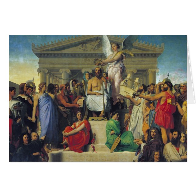 Apotheosis of Homer, 1827 (Front Horizontal)