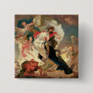 Apotheosis of St. James the Greater 2 Inch Square Button