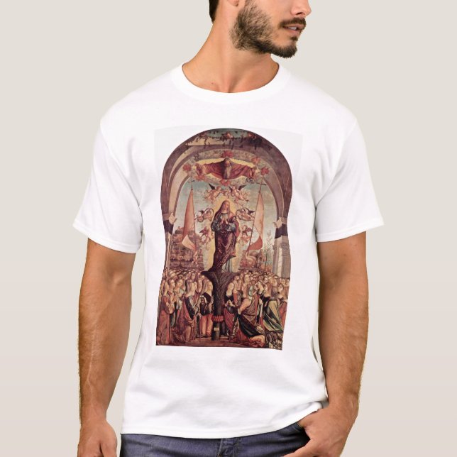 Apotheosis Of St. Ursula By Carpaccio Vittore T-Shirt (Front)
