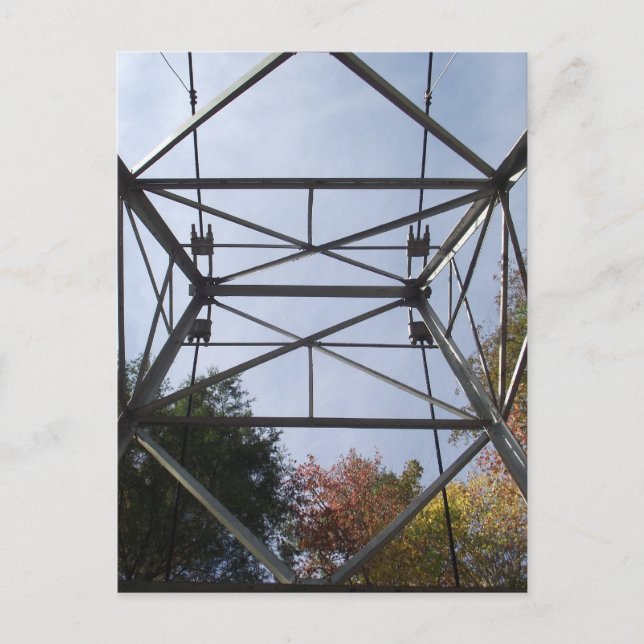Appalachia Powerhouse tower in Reliance, Tennessee Postcard (Front)
