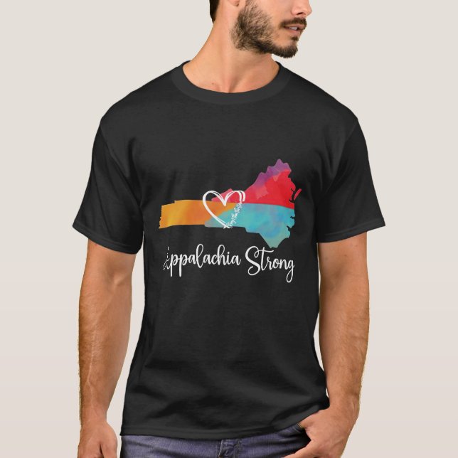 Appalachia Strong - Hurricane Helene Disaster   T-Shirt (Front)