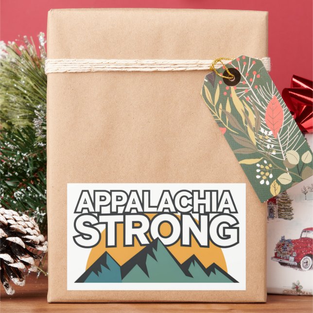 Appalachia Strong Sticker (Holiday)