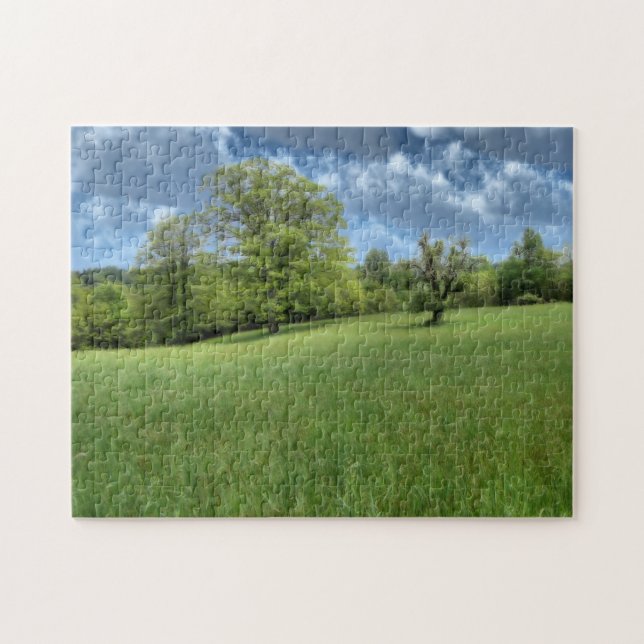 Appalachian Green Puzzle (Horizontal)