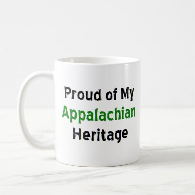 appalachian heritage coffee mug (Left)