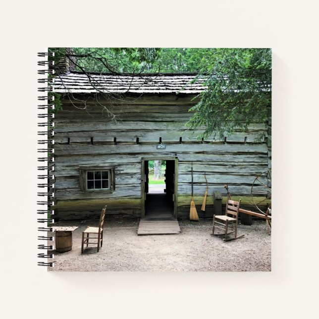 Appalachian Home at Mabry Mill, Virginia Notebook (Front)