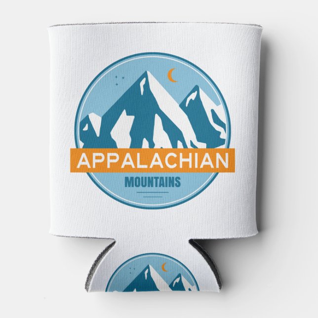 Appalachian Mountains Can Cooler (Front)