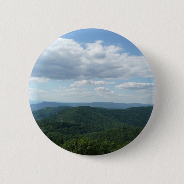 Appalachian Mountains I Shenandoah 2 Inch Round Button (Front)