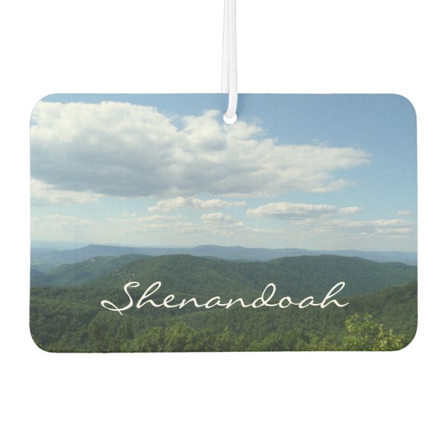 Appalachian Mountains I Shenandoah Car Air Freshener (Front)