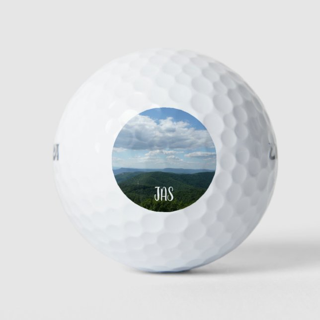 Appalachian Mountains I Shenandoah Golf Balls (Front)