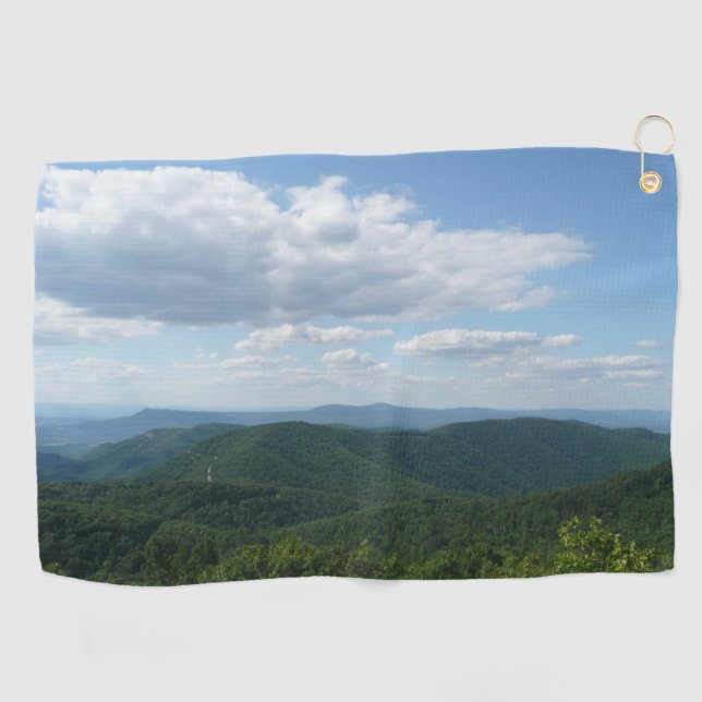 Appalachian Mountains I Shenandoah Golf Towel (Horizontal)