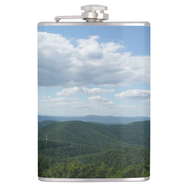 Appalachian Mountains I Shenandoah Hip Flask (Front)