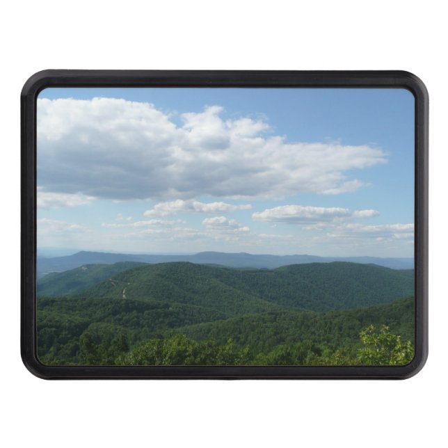 Appalachian Mountains I Shenandoah Trailer Hitch Cover (Front)