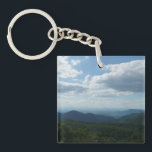 Appalachian Mountains II Shenandoah Keychain<br><div class="desc">This picture of the Appalachian Mountains was taken from the Frazier Discovery Trail at Shenandoah National Park.    Check out our store for more scenery from Shenandoah National Park.  This photo is also featured as the widescreen wallpaper "Appalachian Mountains II" from www.mlewallpapers.com.</div>