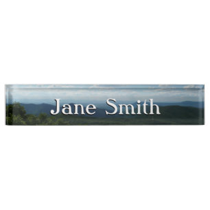 Appalachian Mountains II Shenandoah Nameplate