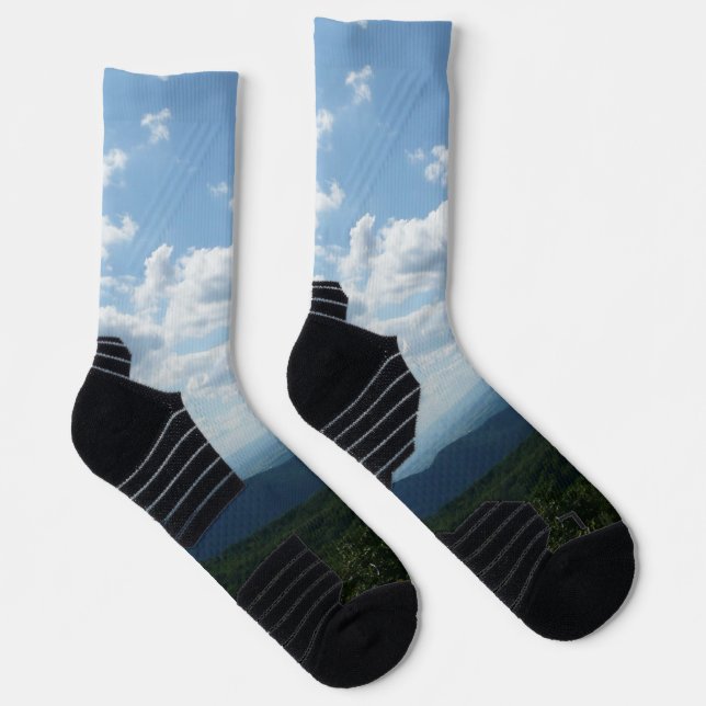 Appalachian Mountains II Shenandoah Socks (Right)